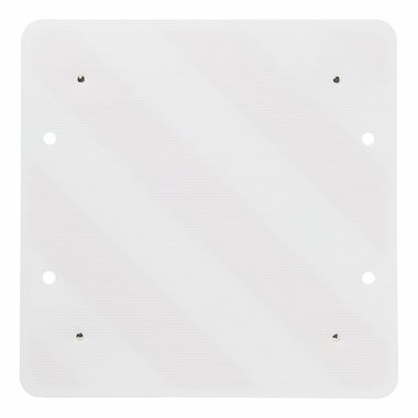 Plastic marker board 50 x 50cm with reflectors