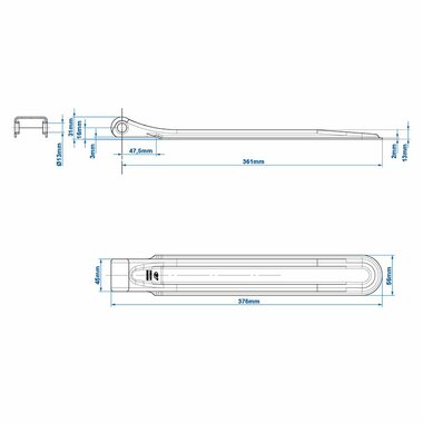 Flap hinge SPP ZW-01.370A