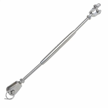 Mitten tensioner M5 for sail, 2.5mm, A4 stainless steel AISI 316