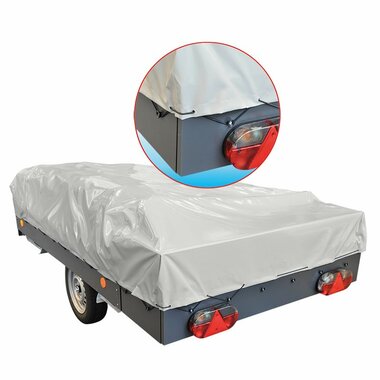 Folding trailer elastic