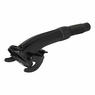 Spout metal black flexible suitable for petrol diesel
