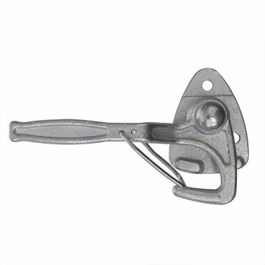 Flap hook no. 0 left 140mm with screw-on eye