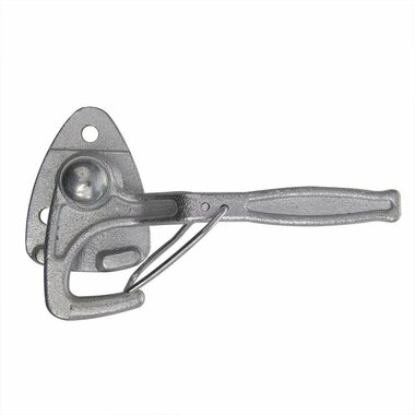 Flap hook no. 0 right 140mm with screw-on eye
