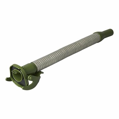 Metal pouring spout flexible suitable for petrol 20mm