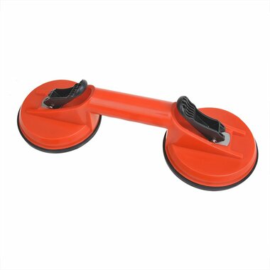 Plastic vacuum lifter with 2 suction cups