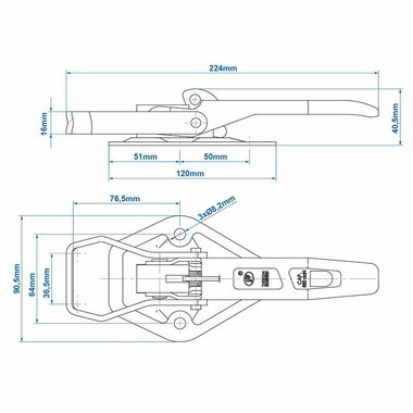 Tension lock SPP ZB-05A