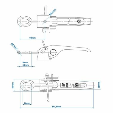 Tightening lock SPP ZB-03