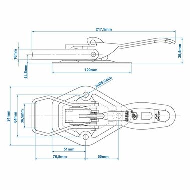 Tightening lock SPP ZB-05