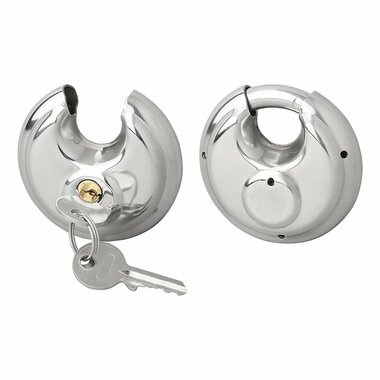 Disc lock 70mm 2 pieces keyed alike