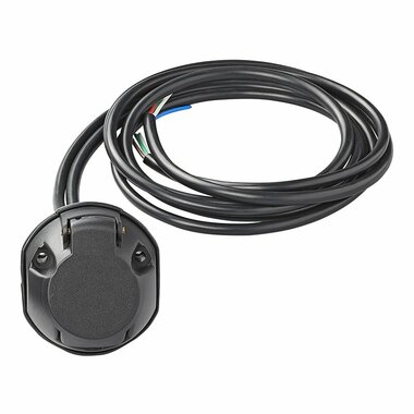 Towbar cable set 7+1-pole PVC + 1.50M cable 8 core