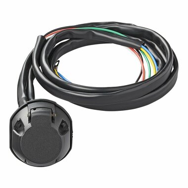 Towbar cable set 7-pin PVC + 1.50M cable