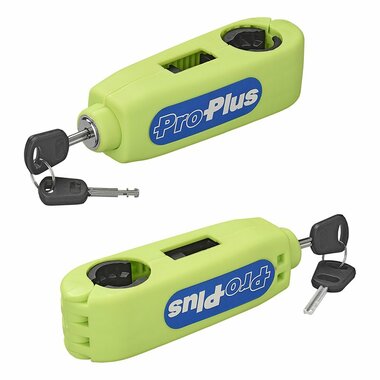 Handbrake lock for motorcycle scooter