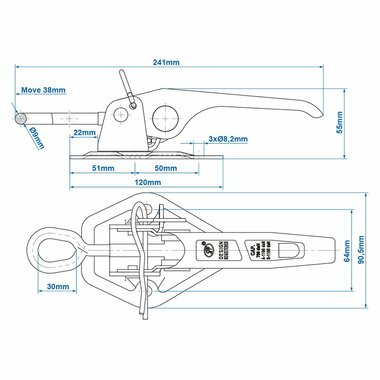 Tension lock SPP ZB-03A