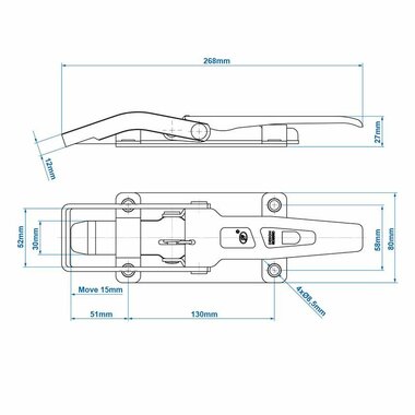 Tension lock SPP ZB-09A