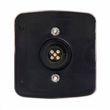 Rear light 4 functions 98x105mm 14LED with 5-pin EC