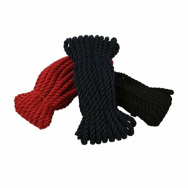 Birotex rope twisted, Polypropylene, 10mm, 10m, assorted, 1,580 daN
