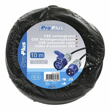 CEE extension cable 10M 3x1.5mm²