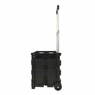 Transport trolley with folding crate 25kg
