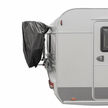 Bicycle cover for 2 bicycles with insert for marker board