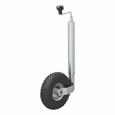 Nose wheel 48mm rim metal and pneumatic tire 260x85mm