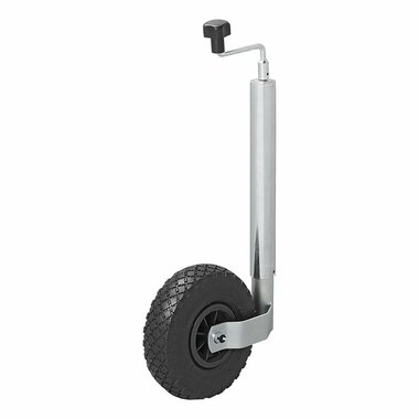 Nose wheel 48mm plastic rim with pneumatic tire 260x85mm