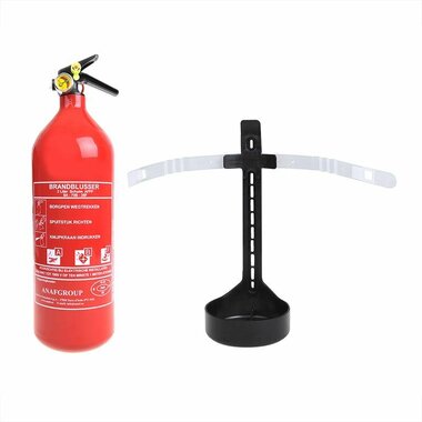 Fire extinguisher 2L AB F foam NL + pressure gauge