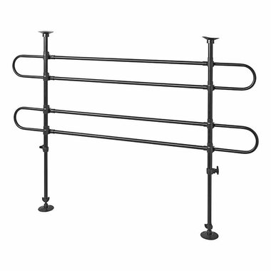 Luggage dog guard 2x2 metal tubes