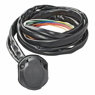 Towbar cable set 13-pin PVC type Jaeger + 1.50M cable