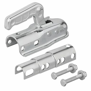 Ball coupling steel round 35-50 mm 1700 kg braked