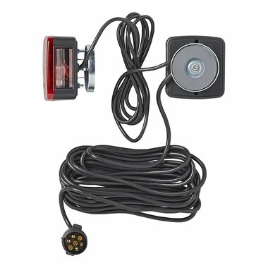 Trailer lighting set with magnets 7.5+2.5M cable