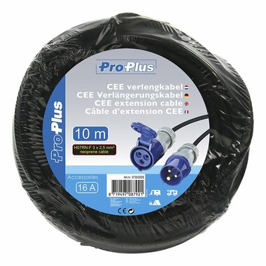 CEE extension cable 10M 3x2.5mm²