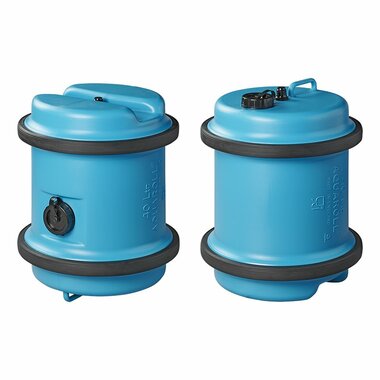Aquaroll fresh water tank 40L blue