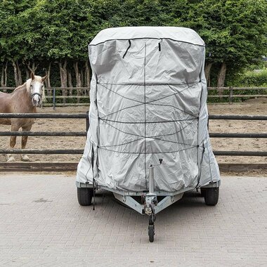 Cover for horse trailer 370x250/190x210cm
