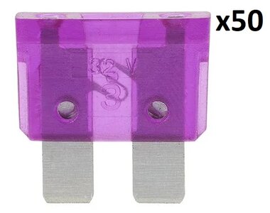 Standard fuses 3A purple