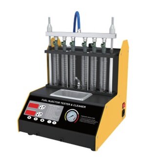 Fuel injector cleaner, tester