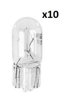Car lamp 12V 3W T10 W2.1x9.5d x10 piece