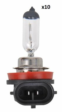 Car lamp 12V 55W PGJ19-2 H11 x10 pieces
