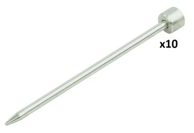 Rock pin 15cm aluminium x10 pieces