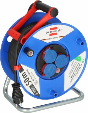 Garant IP44 cable reel 50m H05RR-F 3G1,5
