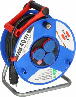 Garant IP44 cable reel 40m H05RR-F 3G2,5