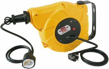 Automatic Cable Reel IP20 9+2m H05VV-F 3G1,5