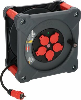 Professional Construction site cable reel KA 3200 5 IP44, 33m H07RN-F 3G2.5