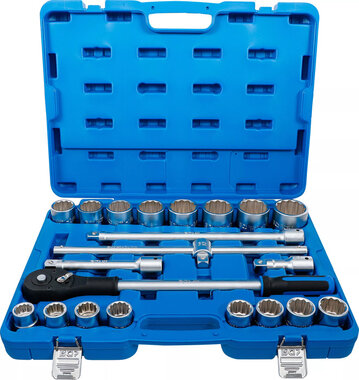 Socket Set 20 mm (3/4) Inch sizes 21 pcs