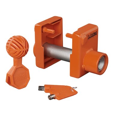 Caravan hitch lock Saracen suitable for Winterhoff SCM