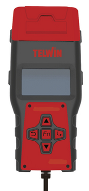 Professional battery tester with built-in printer