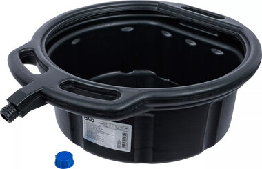 Oil Tub / Drip Pan with Nozzle 15 l