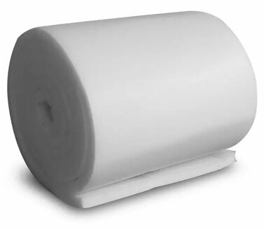 Side filter for entrance spray booth