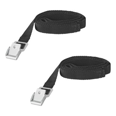 Binding straps with metal buckle 1.8-150 cm - set of 2