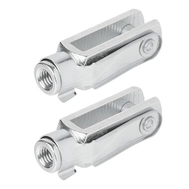 Fork M8 58mm - set of 2 pieces
