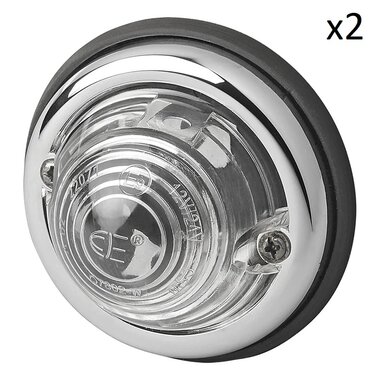 Marker light white 70mm PM x2 pieces